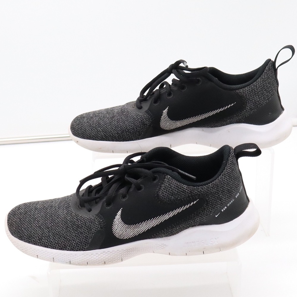 Nike Flex Experience Run 10 Women's 9.5 Black Grey Running Shoes